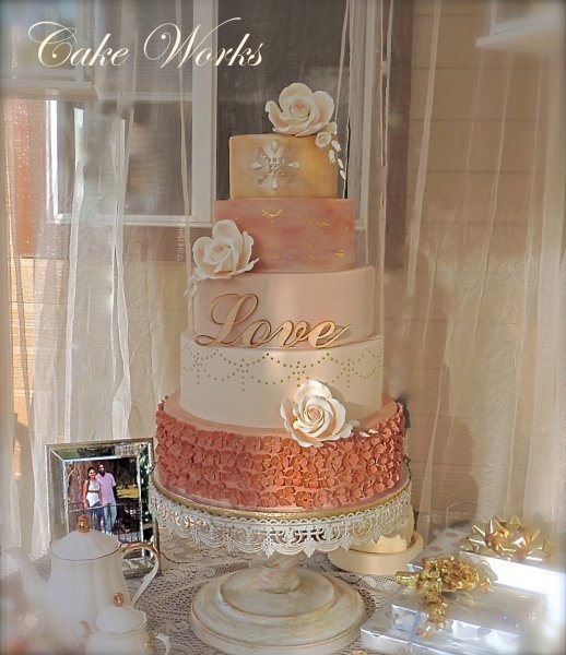 Wedding Cakes Rpse Gold Wedding Cakes Rpse Gold