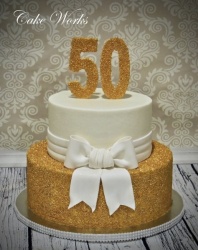 Glittering Gold 50th Birthday