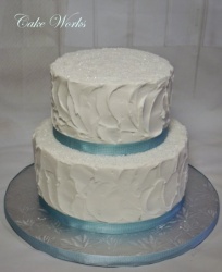 Rustic Buttercream with Sparkling Sugar