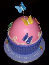Butterfly Giant Cupcake