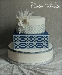 Speak Easy Wedding Cake