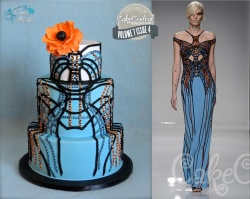 Cake Central Magazine Feature - Versace Fashion