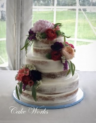 Barely There Buttercream with Pretty Bouquets